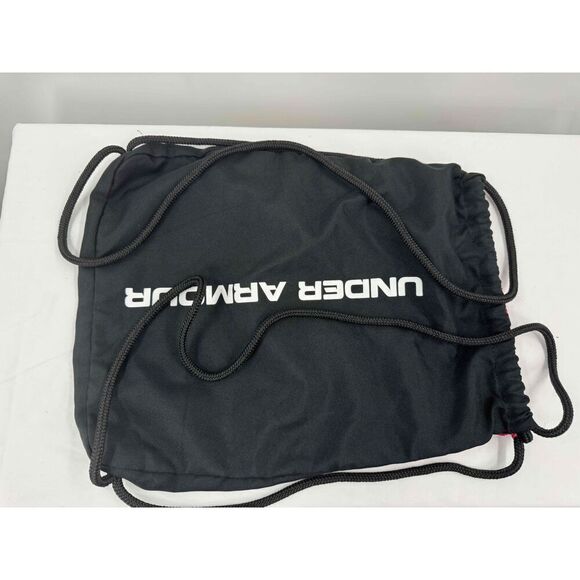 Under Armour Red Graphic Logo Drawstring Sackpack‎ Bag - Picture 2 of 3